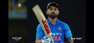 Koach drives through covers, commentary says ‘cow corner’. Zampa bowled a full bowl, commentary says it was bowled short.