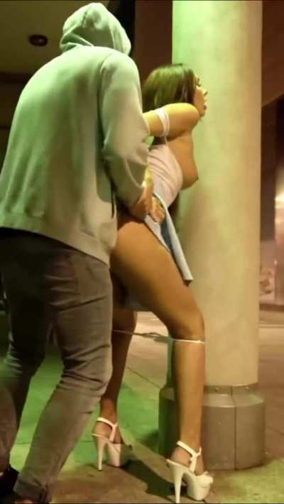 Sneaky public fuck