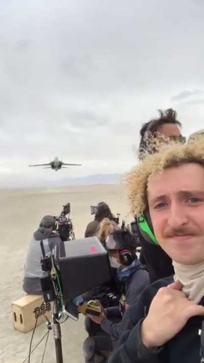 I don’t think he’s low enough (filming for Top Gun)