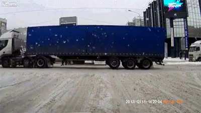 Russian tow truck