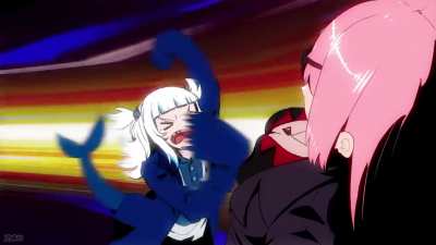 「Q」Short Fight (Hololive Fanimation) | Caught in 4K