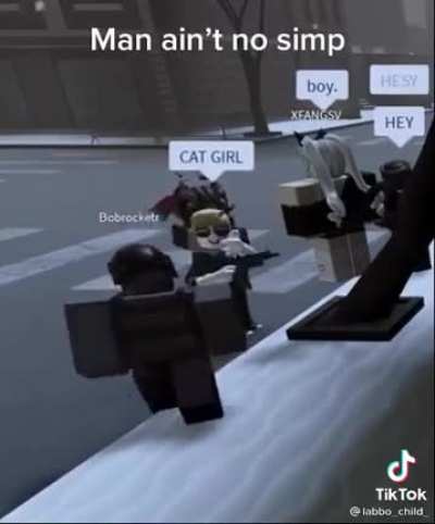 Man ain't no simp