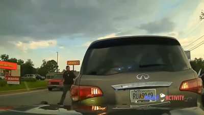 Woman With Kid in Car Hits Multiple People Fleeing Arrest