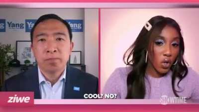 NYC mayoral candidate Andrew Yang stance on apartheid.