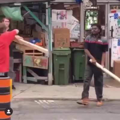 I wanted to see him get beat