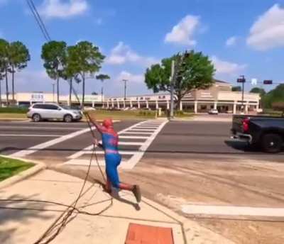 Watch out Spiderman!