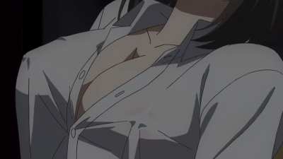 Her sensitive nipples were so hard it busted her titties out of her shirt