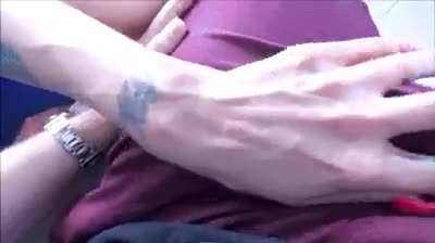 Dripping creampie for busty mom