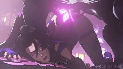 Psylocke vs. Venom - Part 1 (Nago<wbr>onima<wbr>tion) [Marvel Rivals]