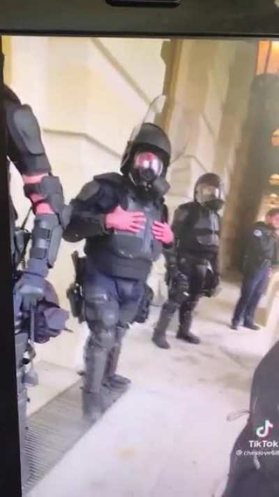 “These people want blood!” I haven’t seen this video anywhere else. Found on Twitter, video from TikTok.