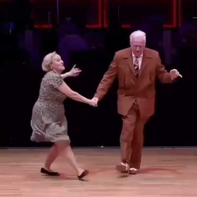 Dance with immense energy and enthusiasm despite their old age