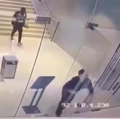 Running Through The Lobby
