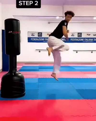 360 hook kick✔✔