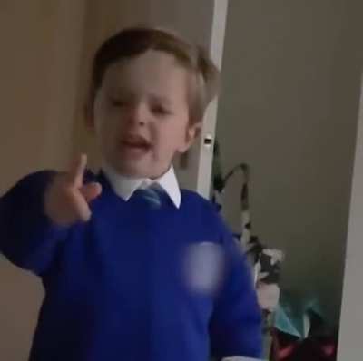 this kid is going places