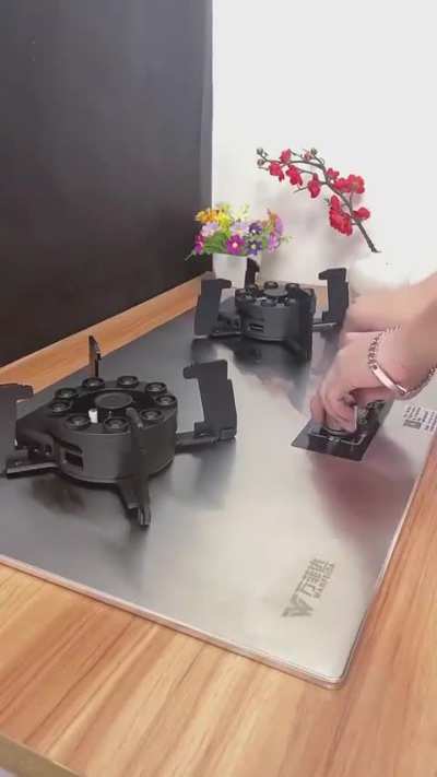Modern gas stove