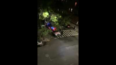 NYPD cop triggers man by saying Trump 2020 - Brooklyn 24th October