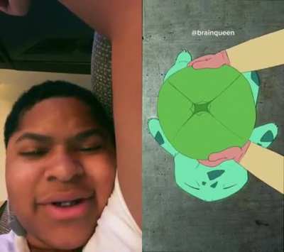 Oh its bulbasaur...