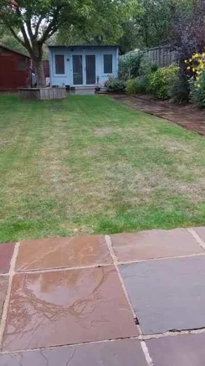 Light raining in Surrey UK