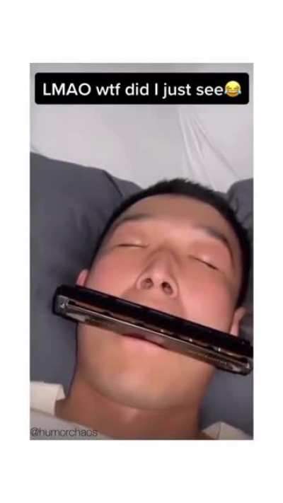 Talented while sleeping too