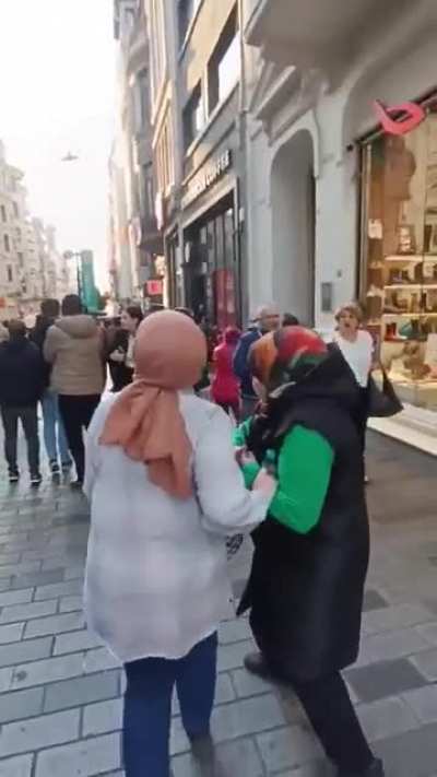 Explosion on Taksim Istiklal Street, Istanbul, Turkey