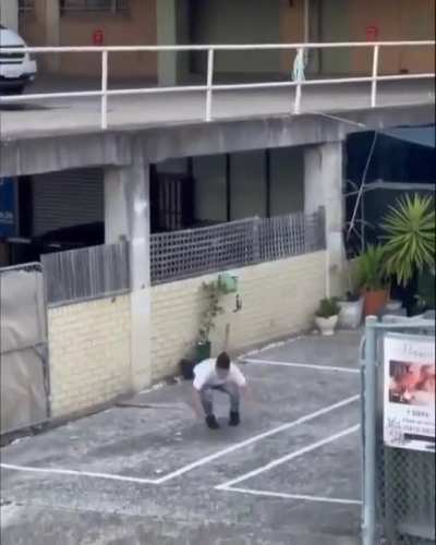 He's just built different