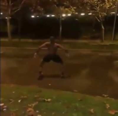 Where he going