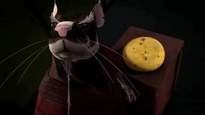Master Splinter and Shitass