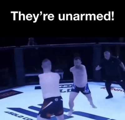 It’s a fair fight!
