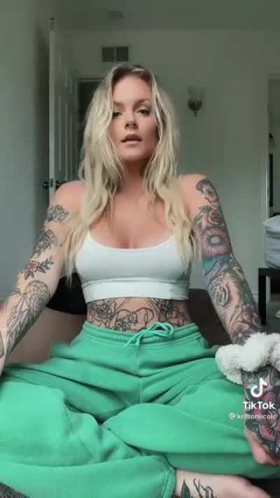 A beautiful blonde
