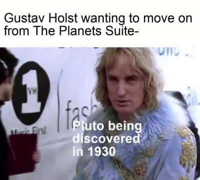 Nobody was sick of the Planets Suite more than the guy who composed it.