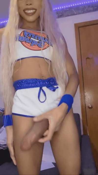 You wanna find out why people are sluts for big cocks like mine? Hehe not even fully hard