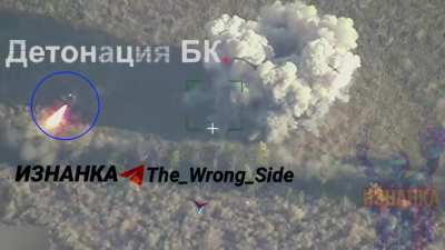 Ukrainian Neptune cruise missile launcher was destroyed by a Russian Iskander ballistic missile