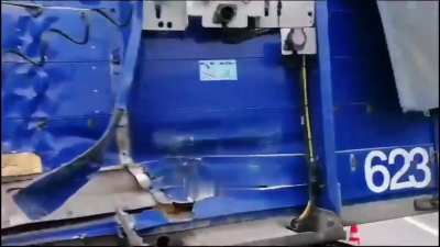 Falling asleep at the wheel, driver dead, 4 others injured, near Voronezh, Russia