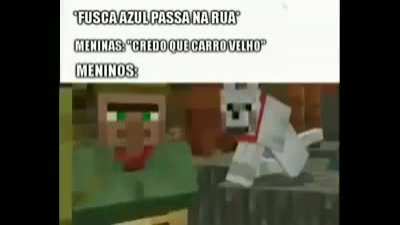 ALGUÉM FALOU FUSCA AZUL?