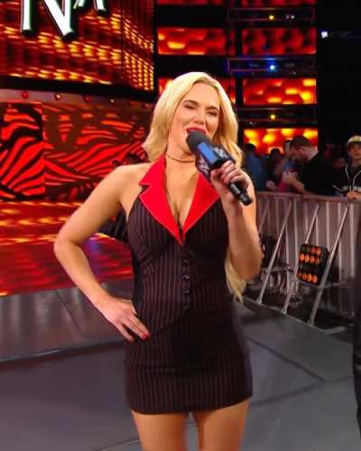 Lana in Suit