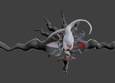 Mega Darkrai's design is fucking crazy