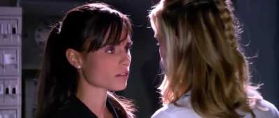 Jordana Brewster and Sara Foster