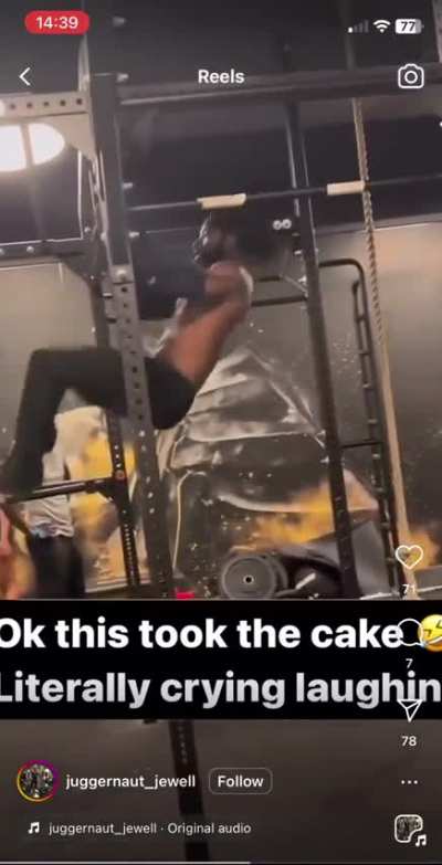 Guess he pays for the whole space now..
