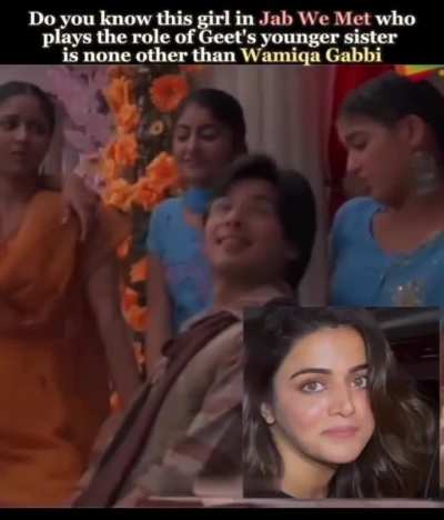 Did you knew Wamiqa Gabbi was in Jab We Met ??