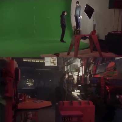 The power of a green screen