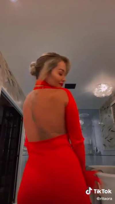 Sexy red dress
