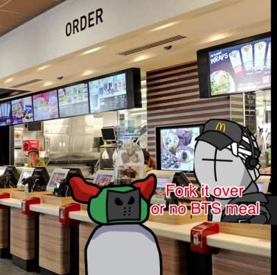 Chronicles of Tricky: Tricky orders the BTS Meal