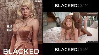 Billie Eilish for BLACKED.COM in 