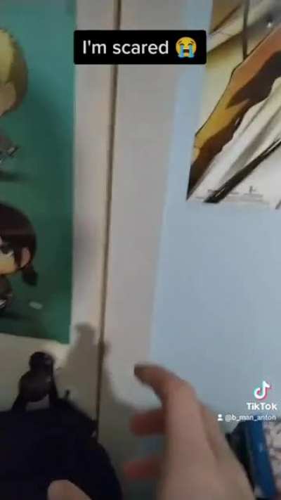 Monster in closet