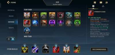 All wild rift items