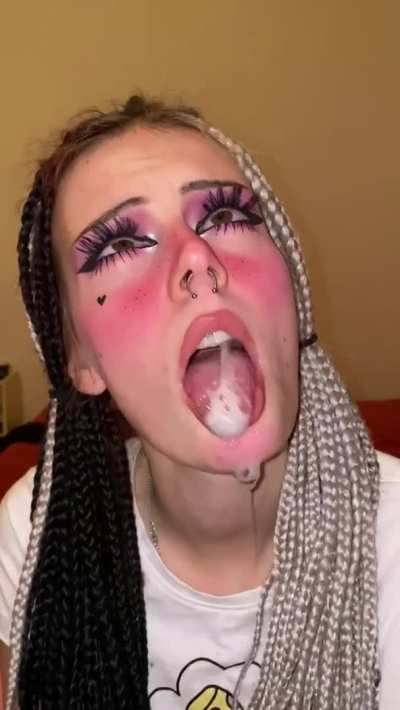 Some sloppy ahegao i hope you don’t mind my bad behaving mouth