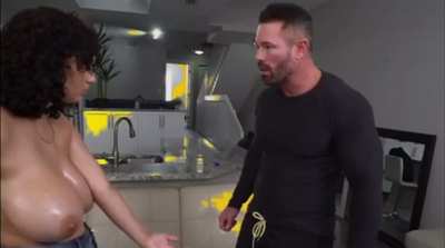 Big tits reveal big dick