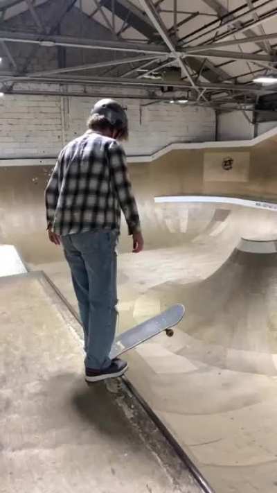 Broken leg in the second clip