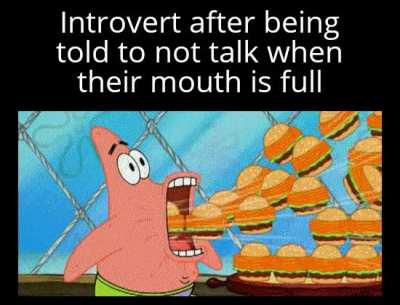 I can finally skip talking during family gatherings