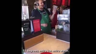 One venti water